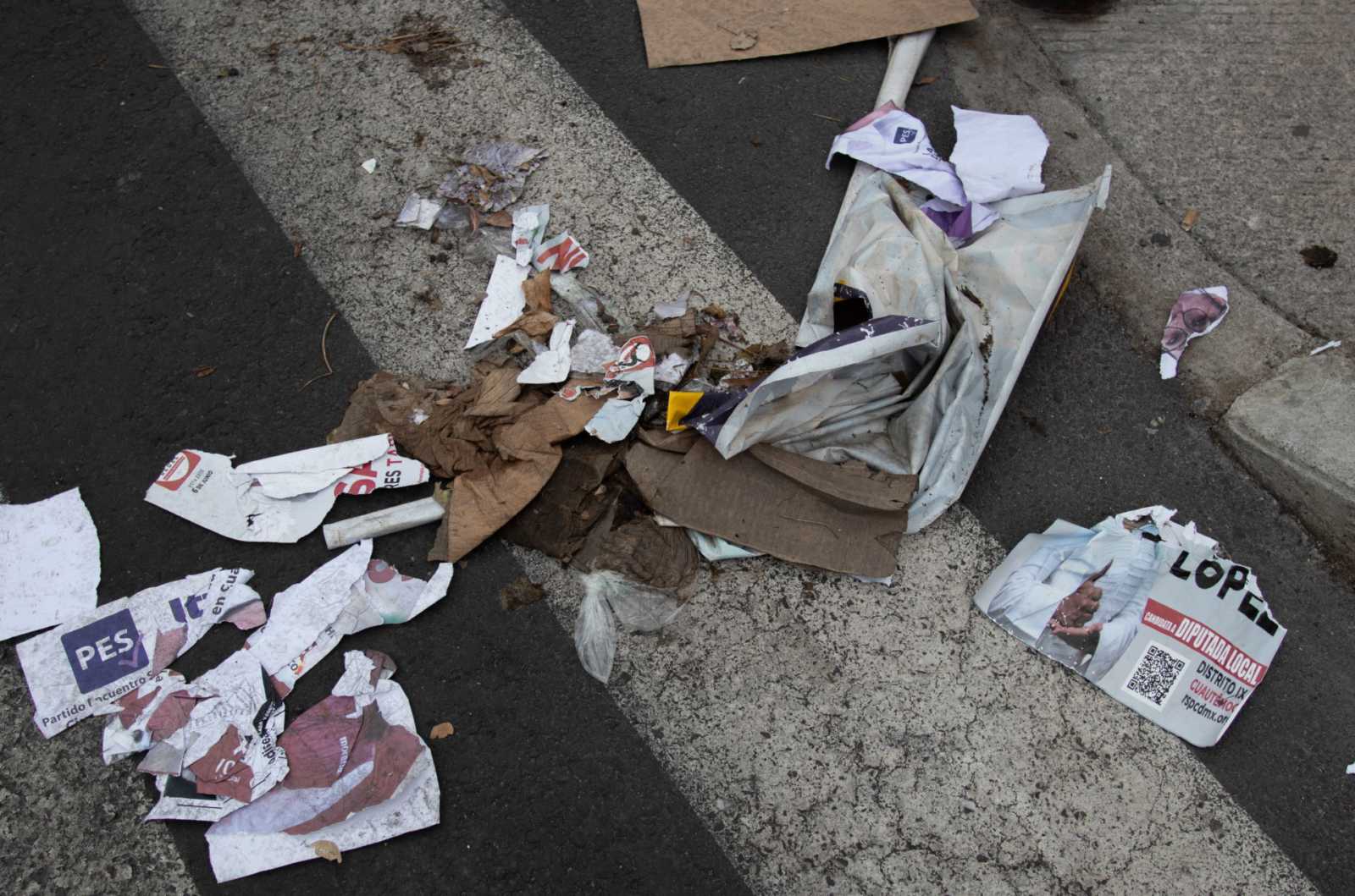 ¿Y La Basura Electoral?