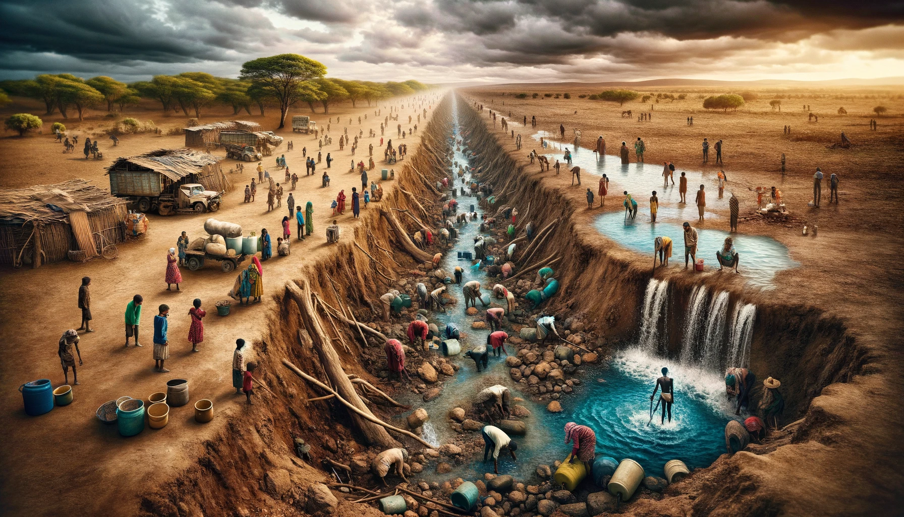 Escasez de agua desata tensiones sociales y conflictos, alerta la ONU