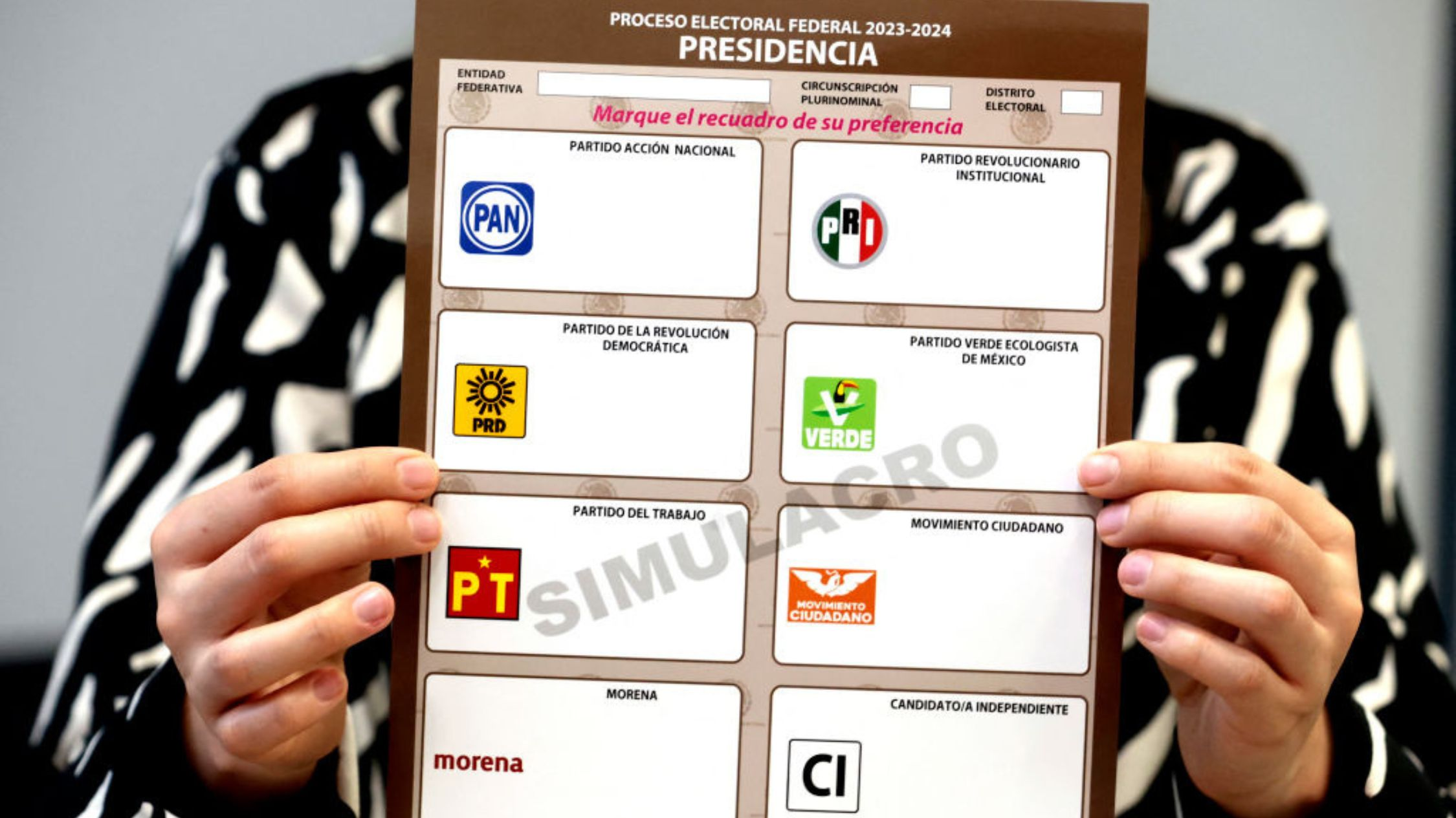 ¿Cómo marcar mi boleta correctamente para las elecciones 2024?